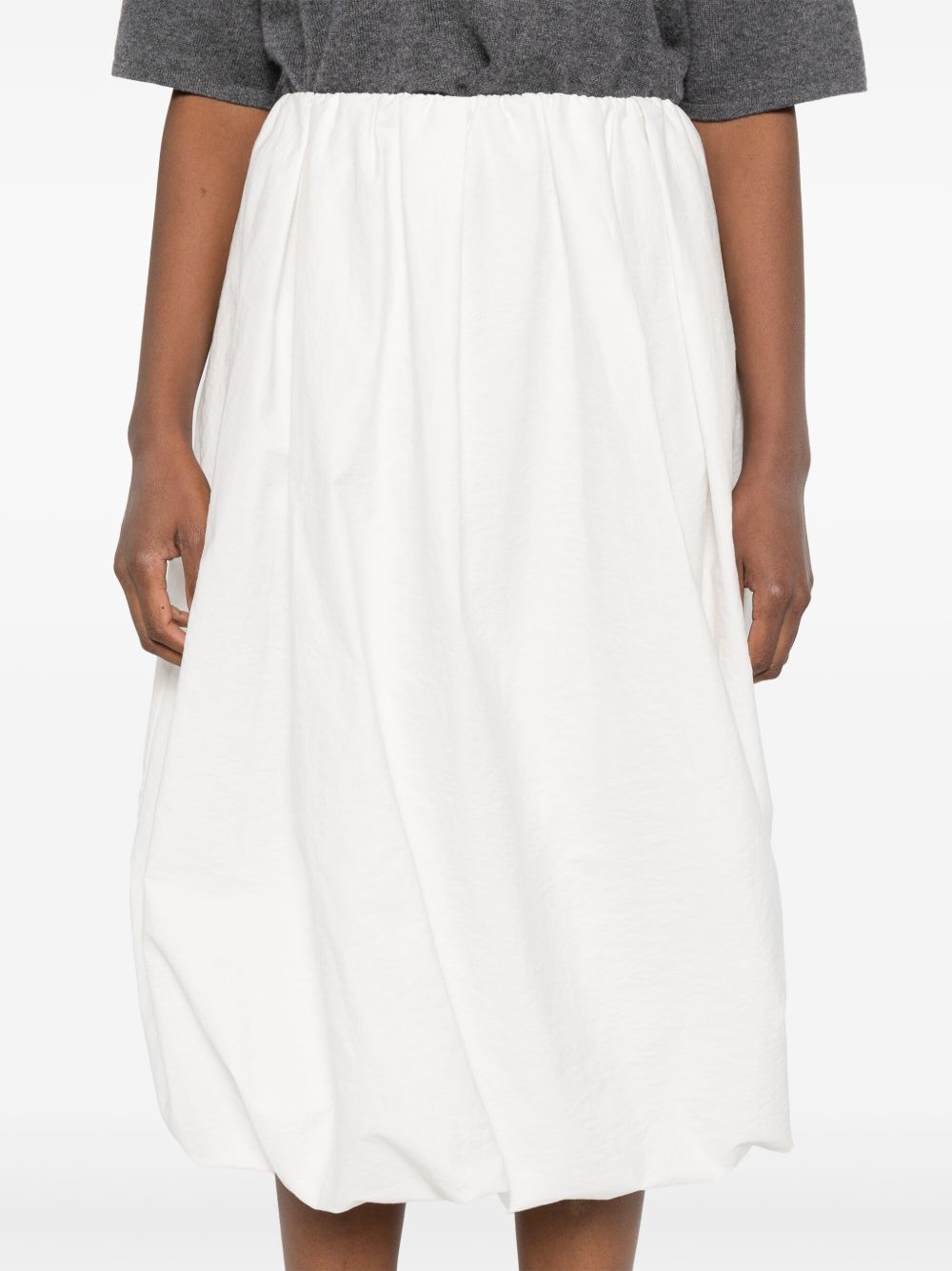 Brunello Cucinelli Pleated Skirts In White