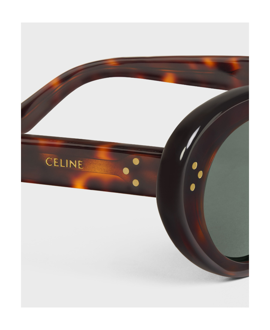 Celine Cat Eye S193 Sunglasses In Acetate In Brown