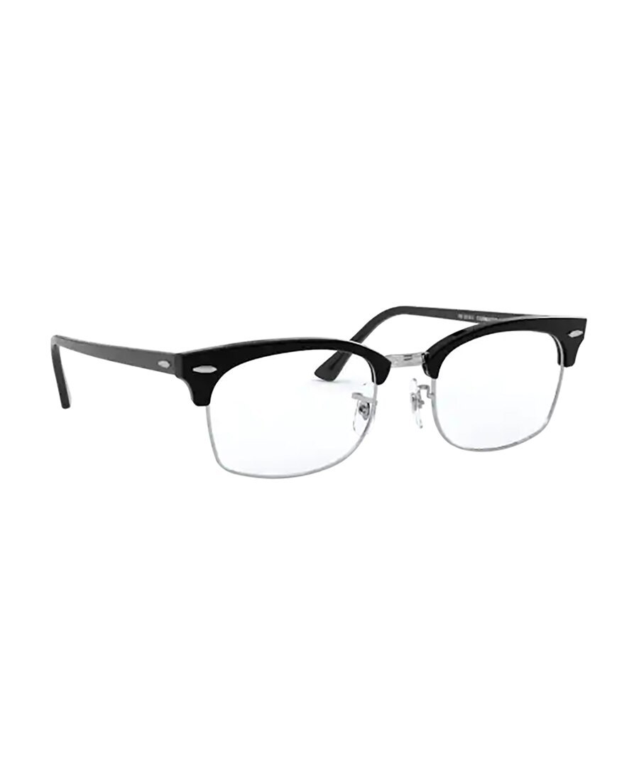 Ray Ban Ray-ban Clubmaster Square Optics Glasses In Black