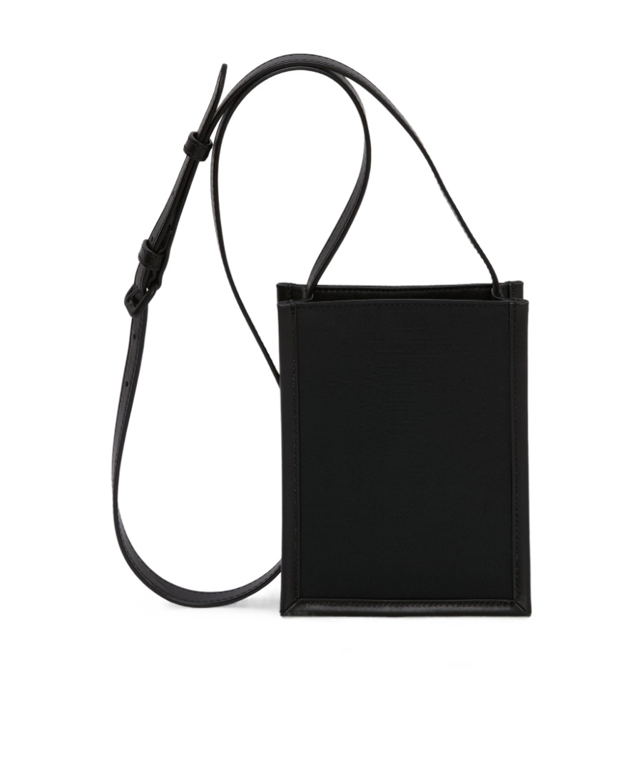 Alexander Mcqueen Mini Graffiti-print Messenger Bag In Black