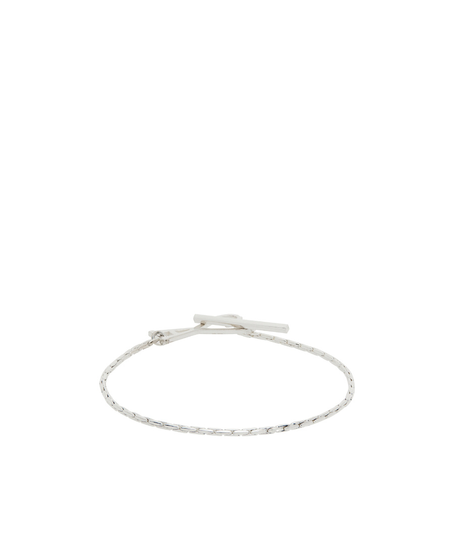 AMI ALEXANDRE MATTIUSSI AMI LOGO CHARM BRACELET