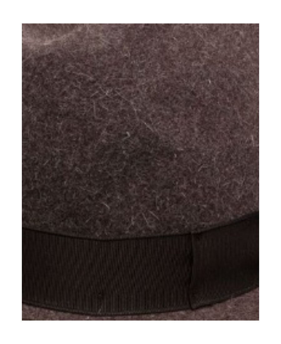 Shop Borsalino Logo Hat In Brown