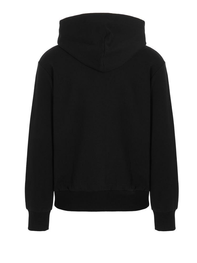 Mauna Kea Slogan-print Cotton Hoodie In Black