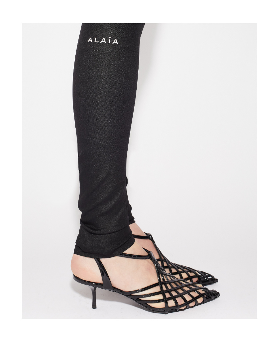 ALAÏA ALAÏA SCULPTING JERSEY LEGGINGS
