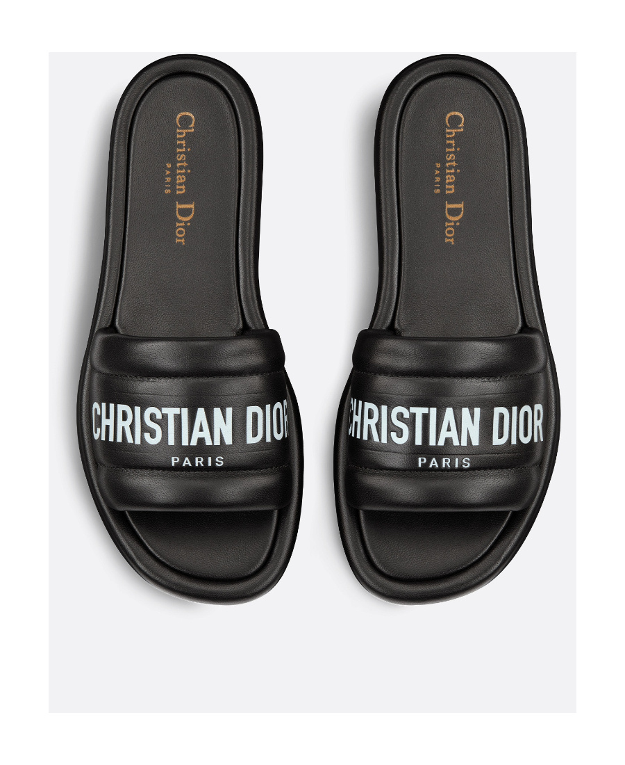 Dior Every-d Flip Flops In Black
