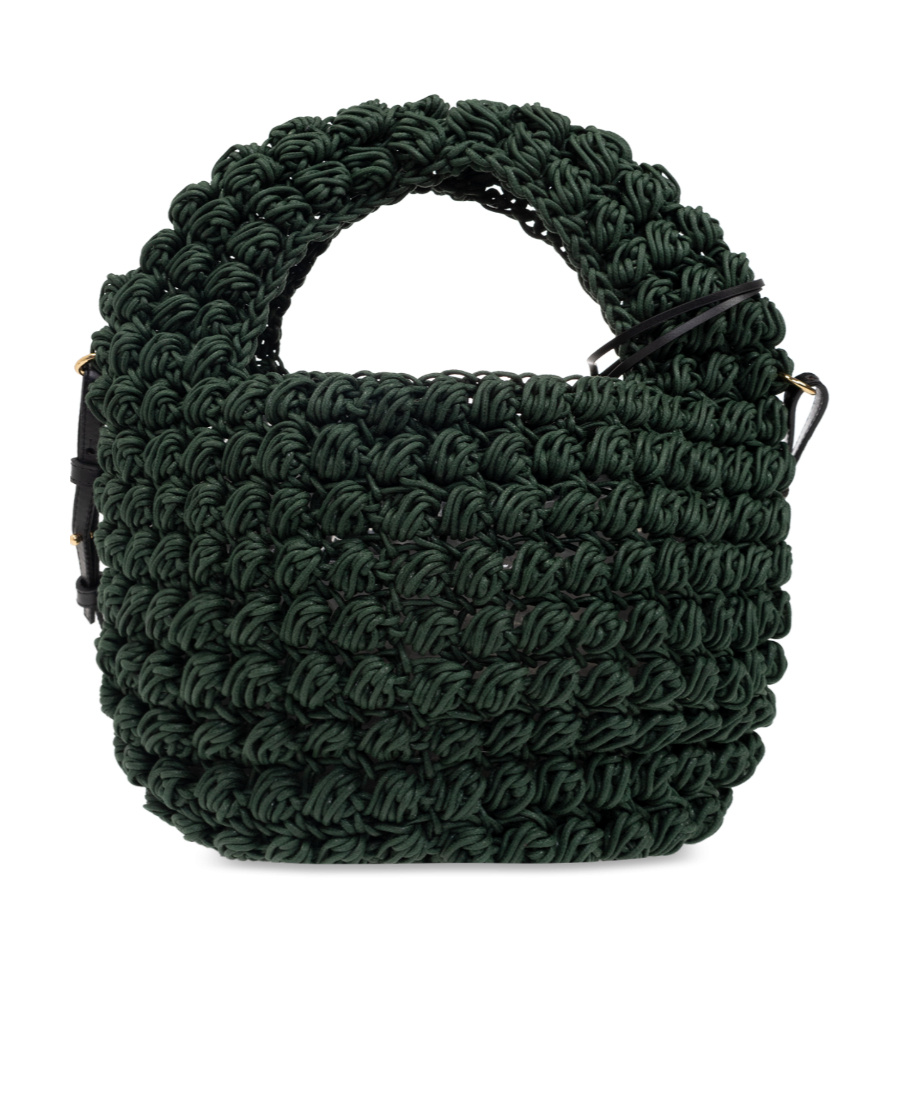 Jw Anderson Knotted-detail Tote Bag In Black