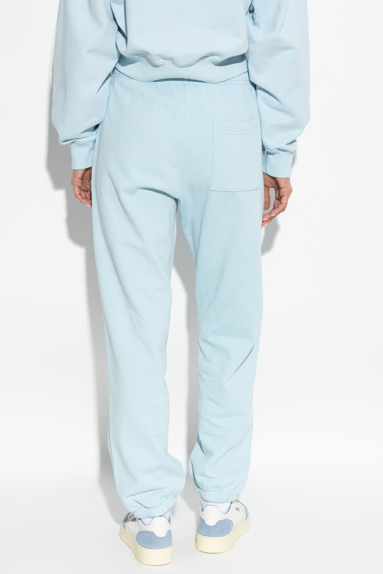 Sporty And Rich Sporty Rich Classic Logo Sweatpants In Blue