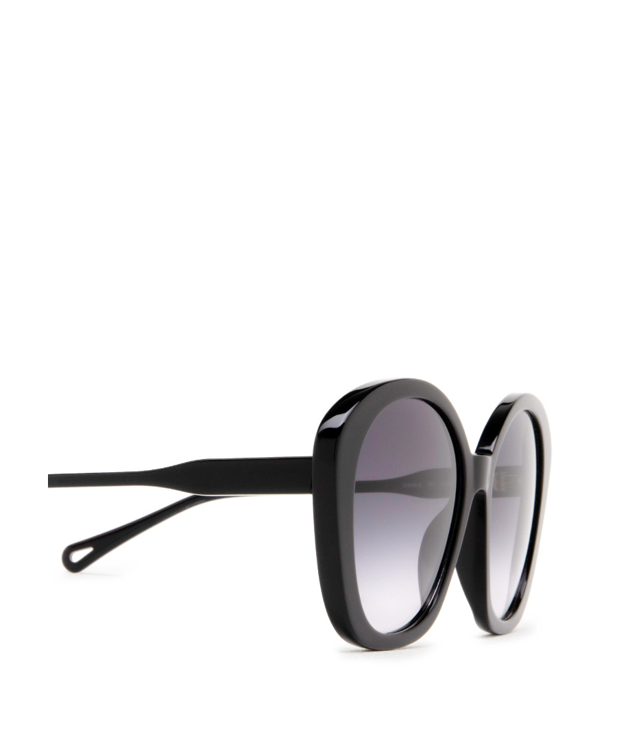 Chloé Oversize Frame Sunglasses In Black