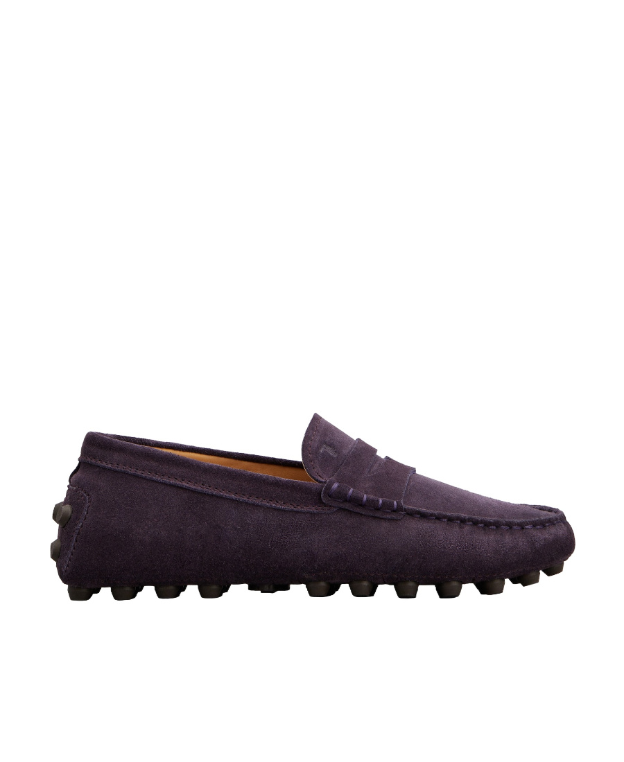 Tod's Round Head Flat-bottomed Love Shoes In Black