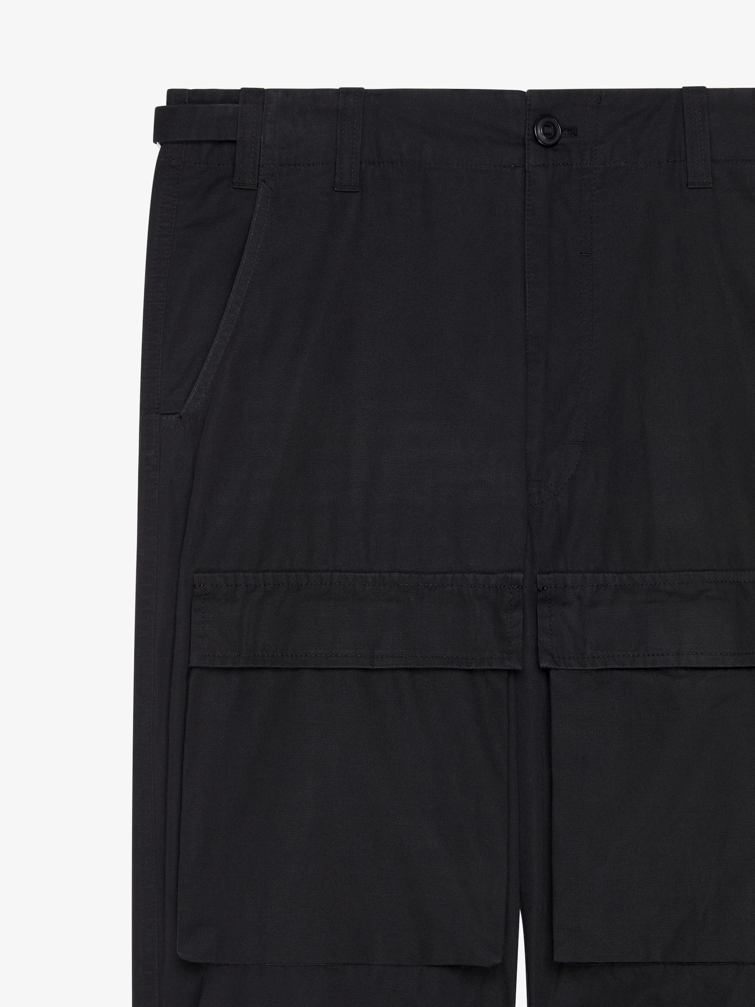 Givenchy Overwork Casual Pants With Lid Pockets In Black