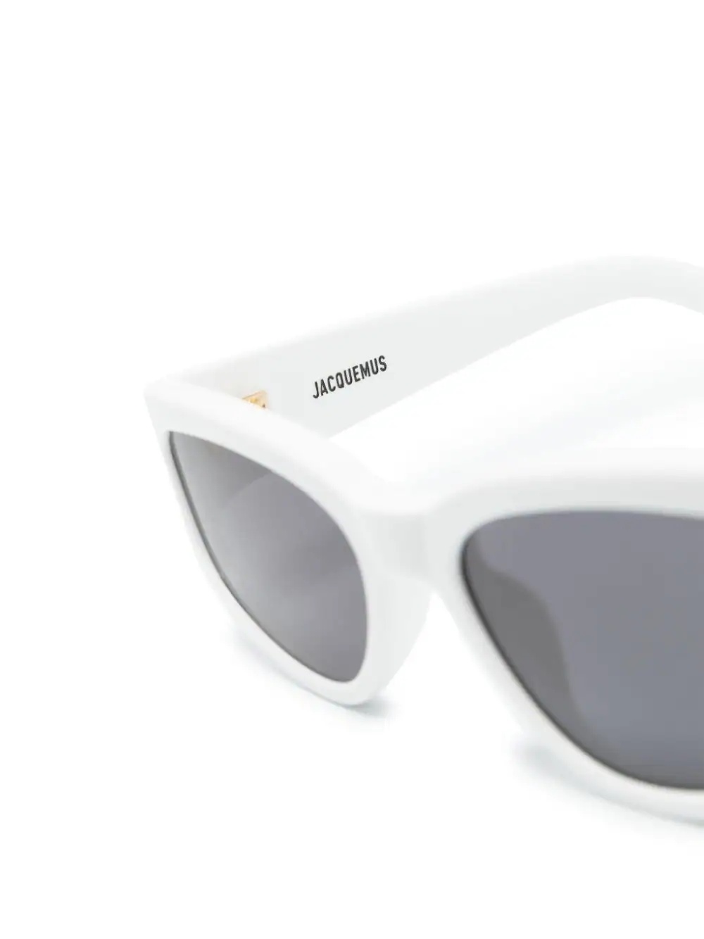 Jacquemus Rectangle-frame Sunglasses In Gray