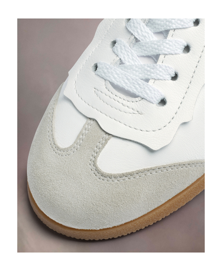 MAISON MARGIELA MAISON MARGIELA PANELLED LACE-UP SNEAKERS