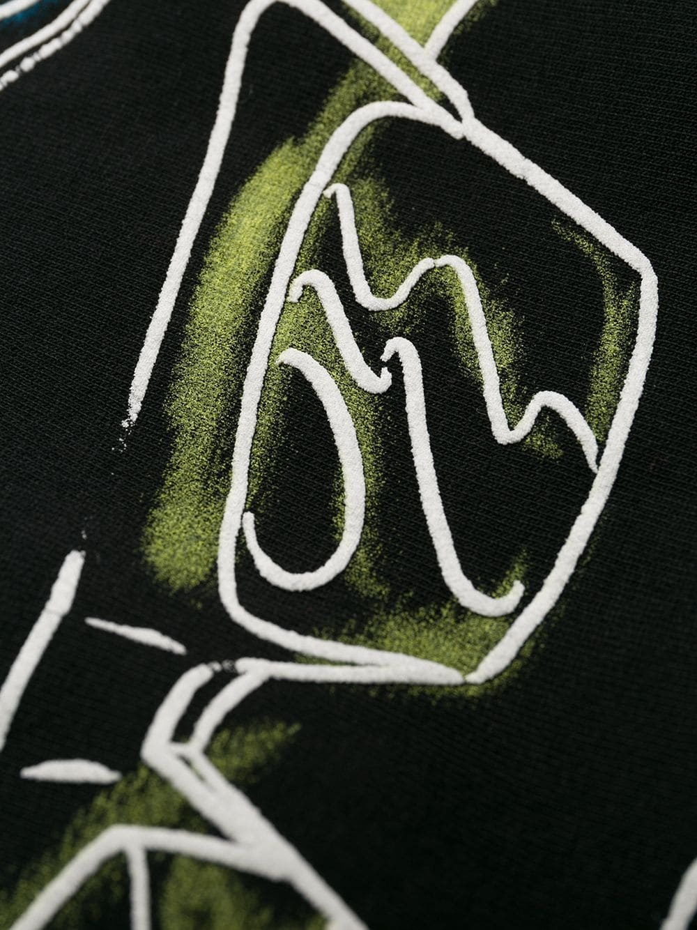 Off-white Pattern Printed T-shirt In Black