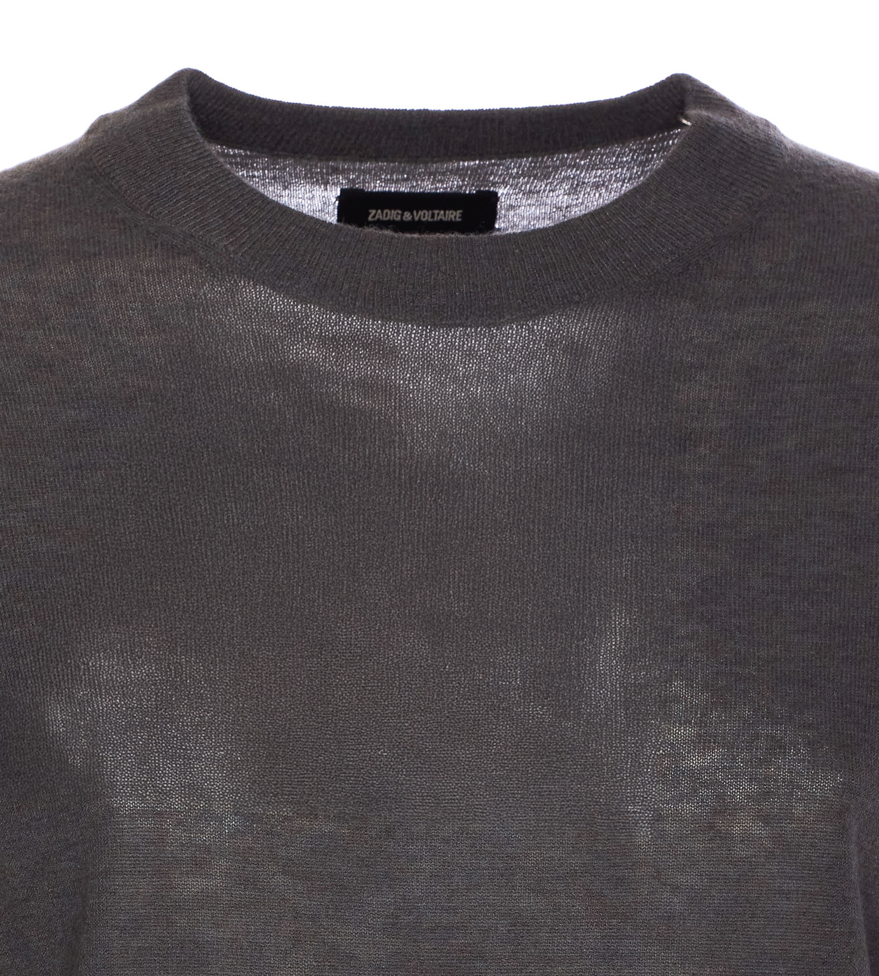 Zadig & Voltaire Anthracite Ivy Rock Sweater In Gray