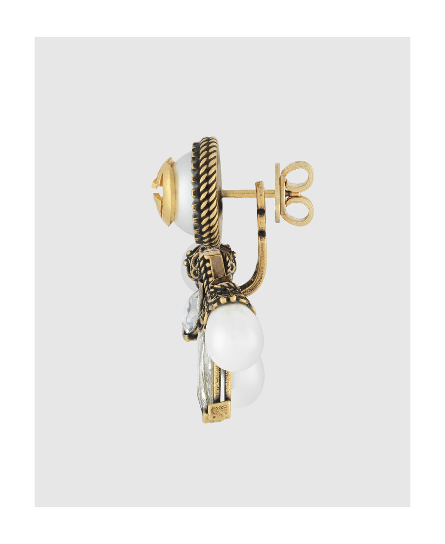 Gucci Interlocking G Single Earring In Multicolor