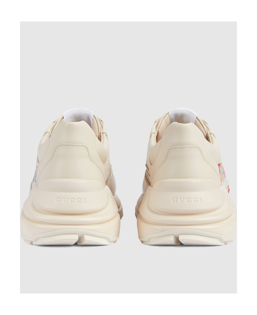 Gucci Graphic-print Low-top Sneakers In White