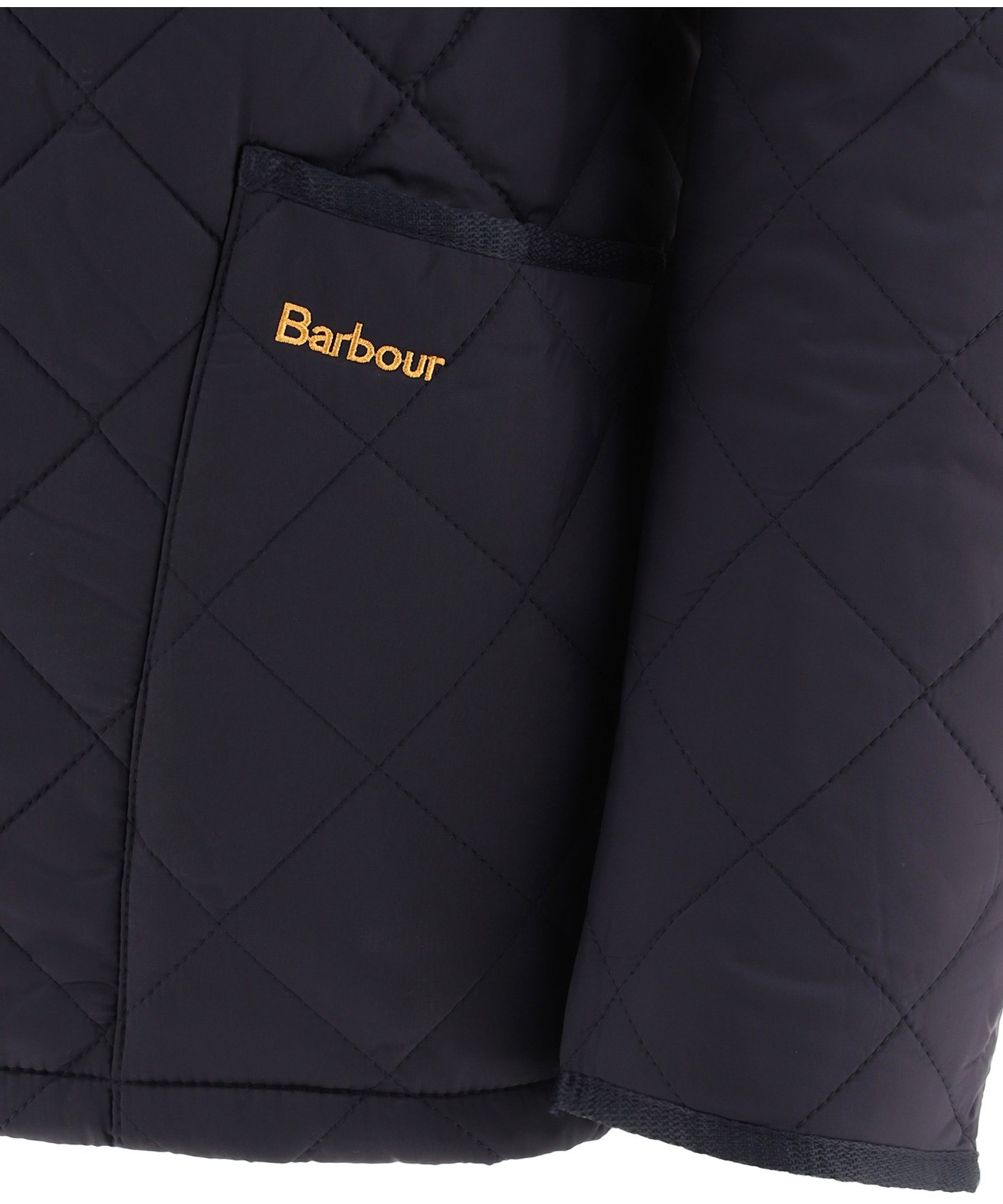 Barbour Heritage Liddesdale Diamond Quilted Jacket In Blue