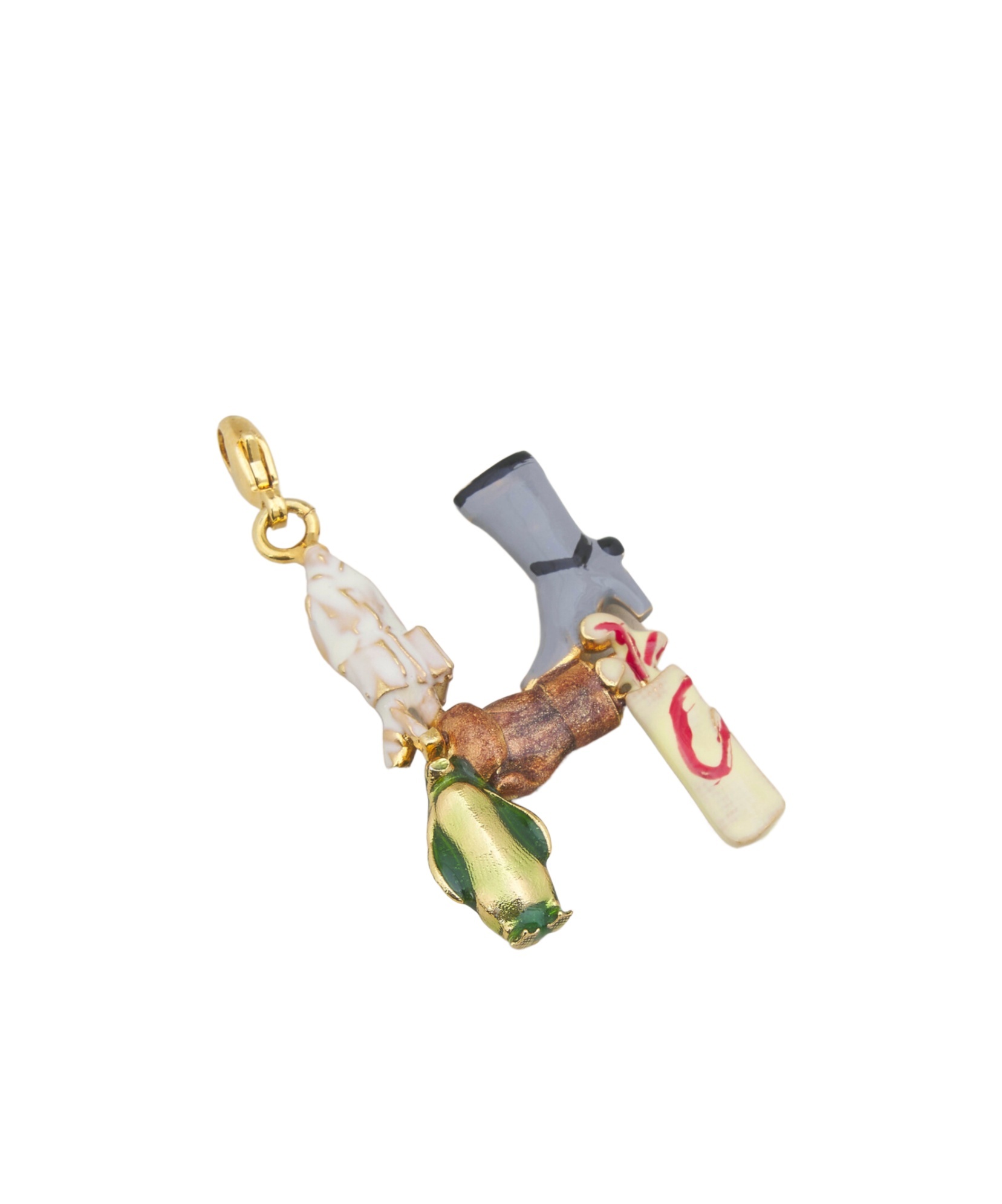 Marni Alphabet 'h' Charm