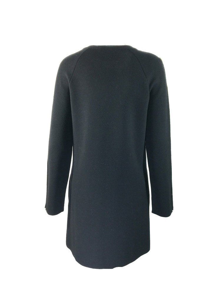 Moschino Long-sleeved Sweater In Black