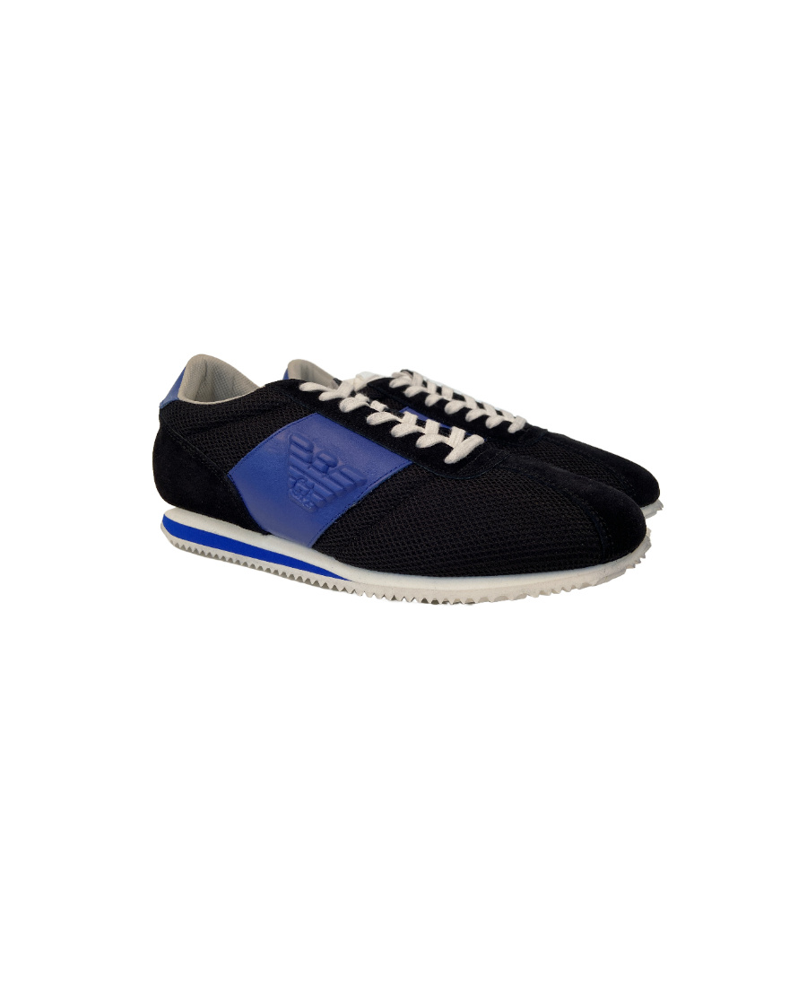 EMPORIO ARMANI LOGO CASUAL SPORTS SHOES