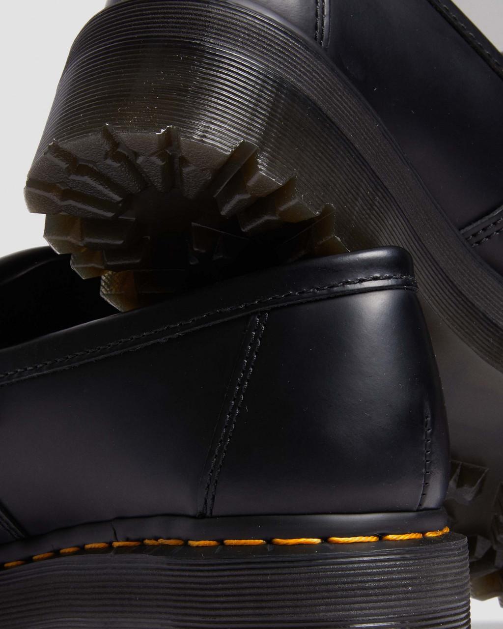 Dr. Martens' Adrian Snaffle Thick-soled Love Shoes In Black