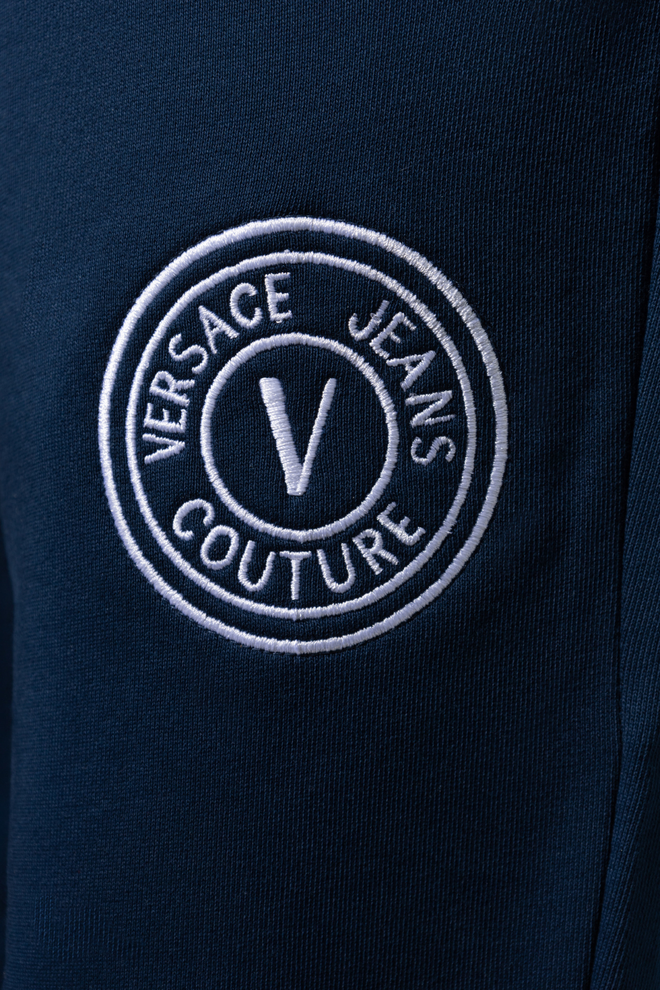 Versace Jeans Elastic Waist Sweatpants In Black