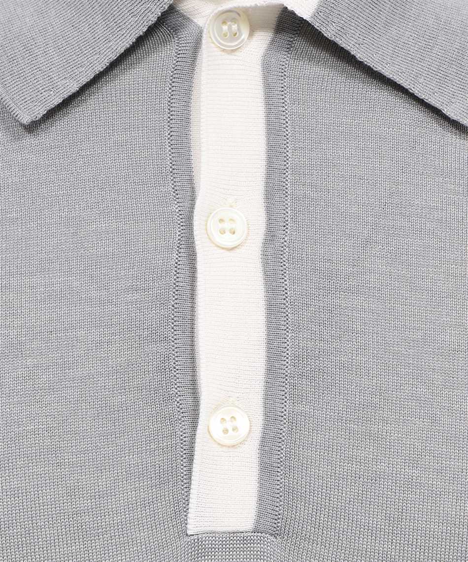 KITON SHORT-SLEEVED POLO SHIRT 