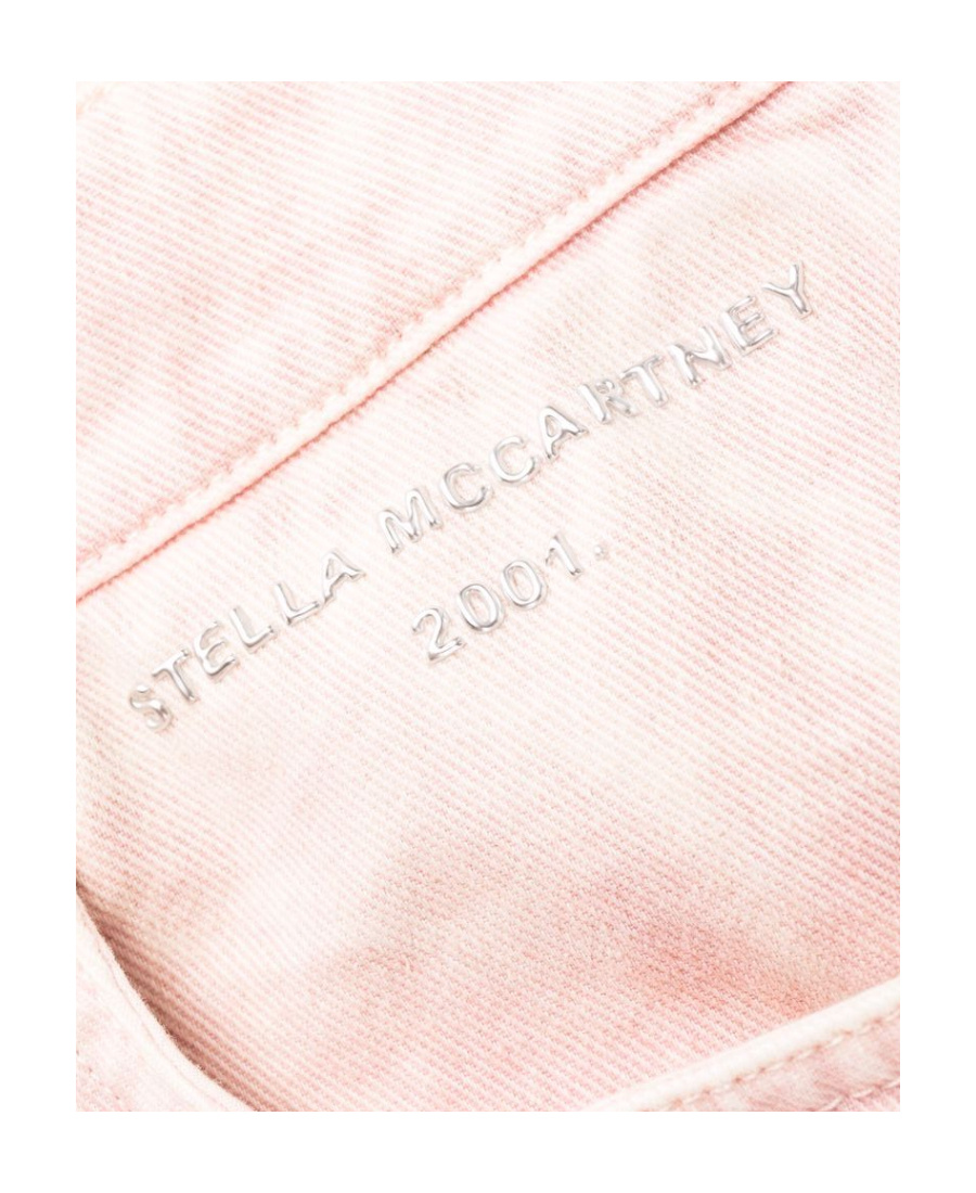 Shop Stella Mccartney Faded Cropped Jeans In White