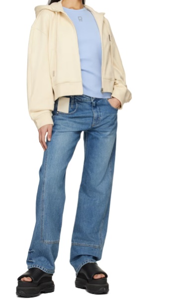 WOOYOUNGMI STRAIGHT-LEG JEANS 