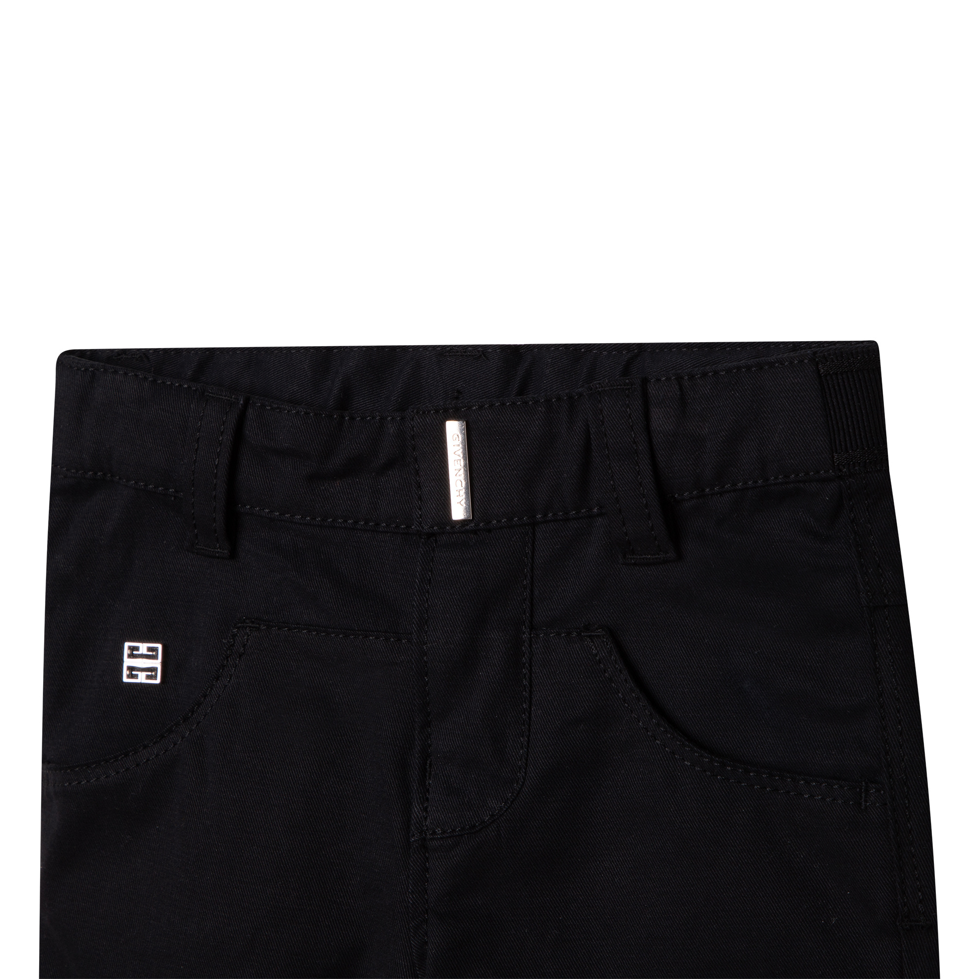 Givenchy Logo Details Trousers In Black