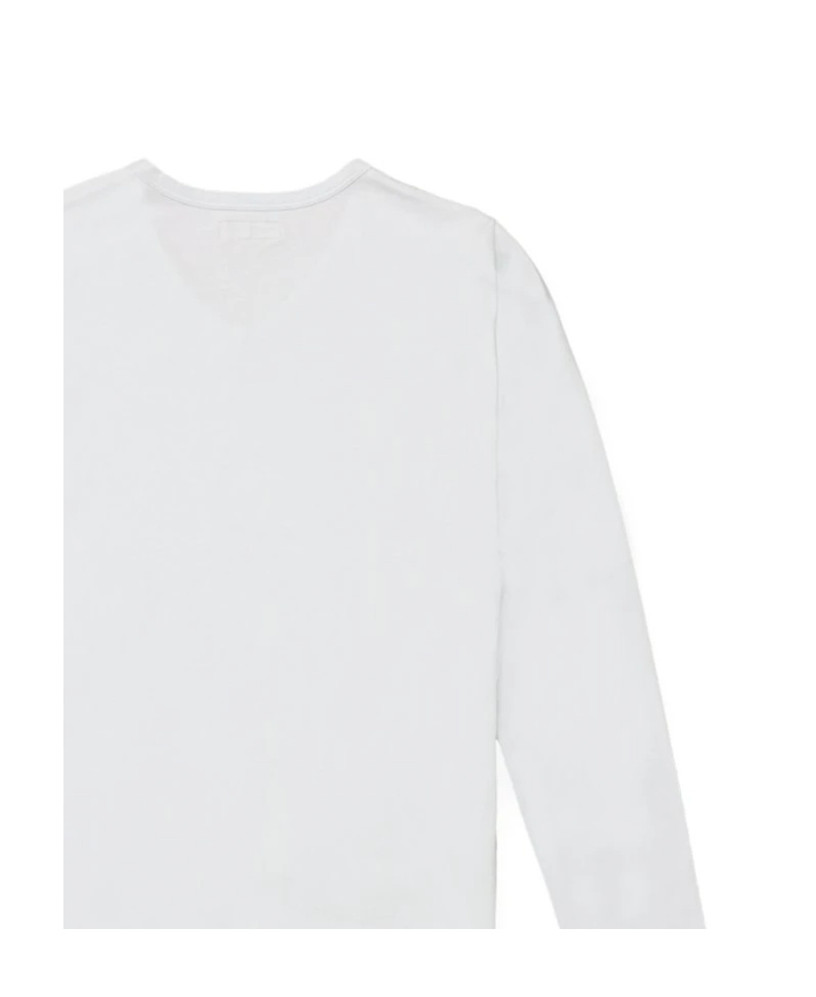 EMPORIO ARMANI ROUND COLLAR AND LONG-SLEEVED T-SHIRT
