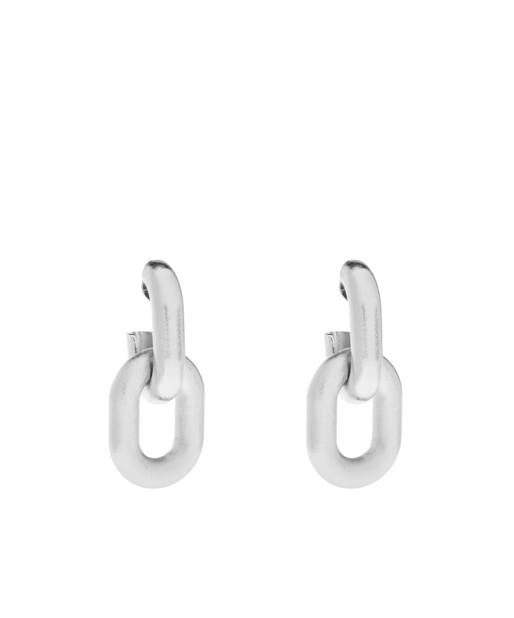 Dsquared2 Chain-link Earrings In Silver