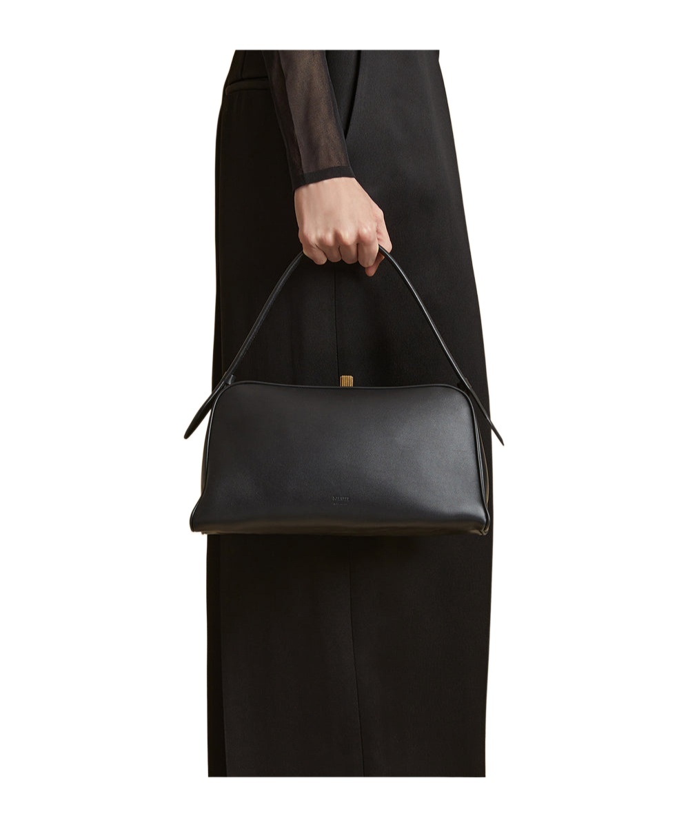 Khaite Cate Top Handle Bag In Black