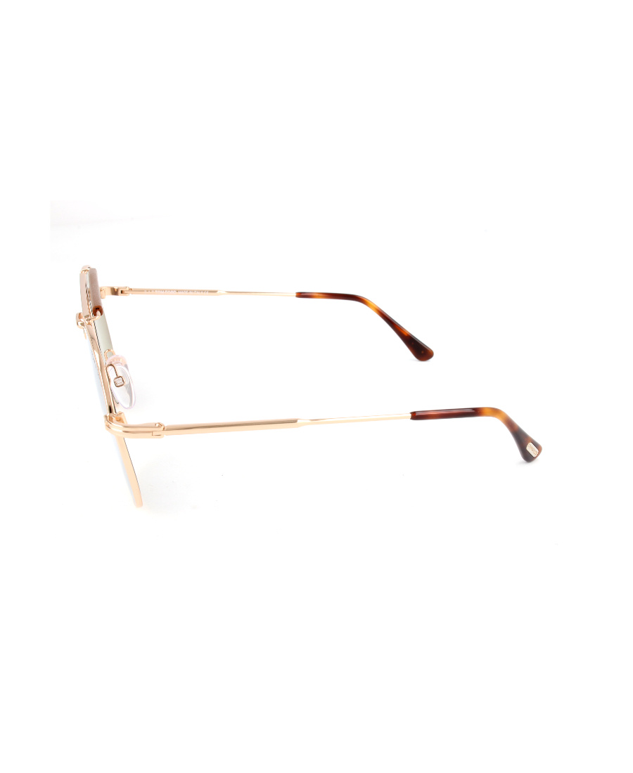 Tom Ford Logo Logo Sunglasses In White