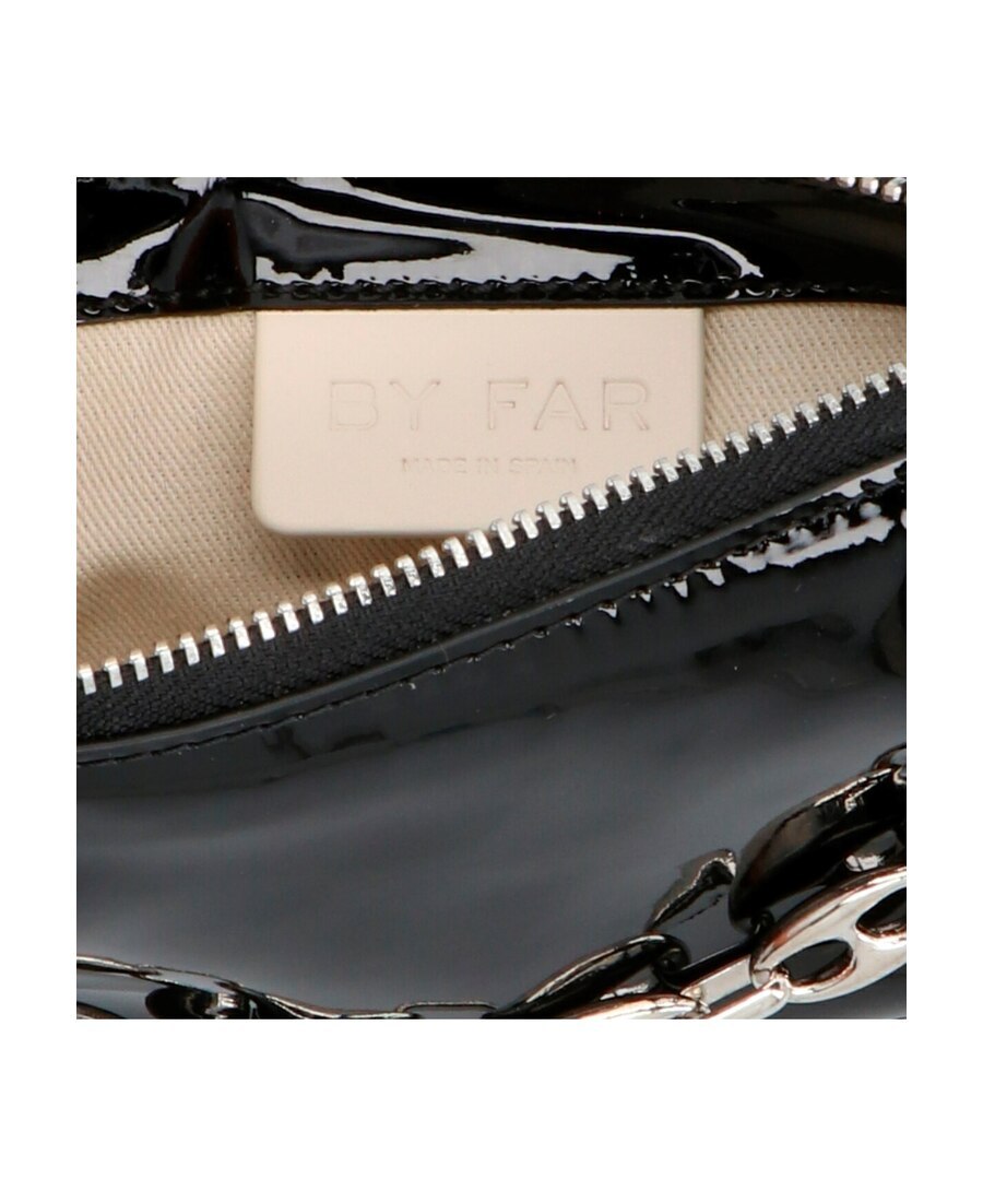 By Far Logo Handbag In Black