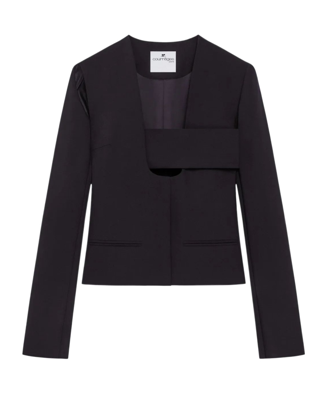 Courrèges Infinity Polywool Jacket