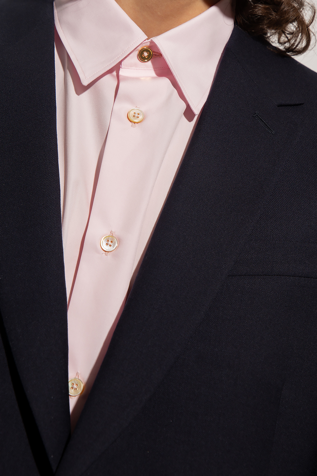 Paul Smith Single-breasted Wool Blazer In Black