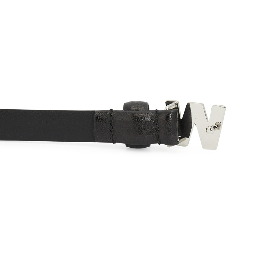 Weekend Max Mara Logo Belt In Black