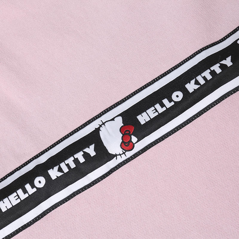 Pinko X Hello Kitty Logo Hooded Sweater In Pink