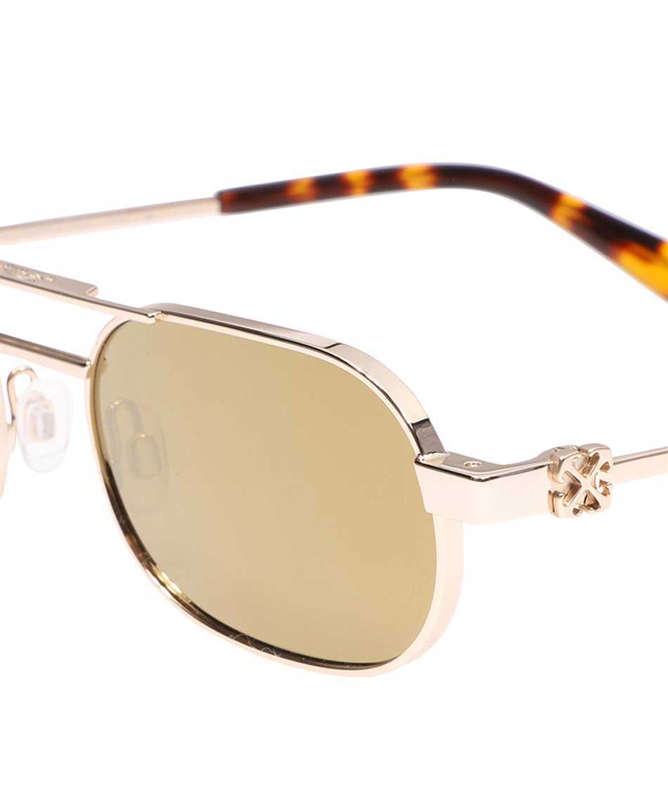 Off-white Vaiden Oval Frame Sunglasses In Nude