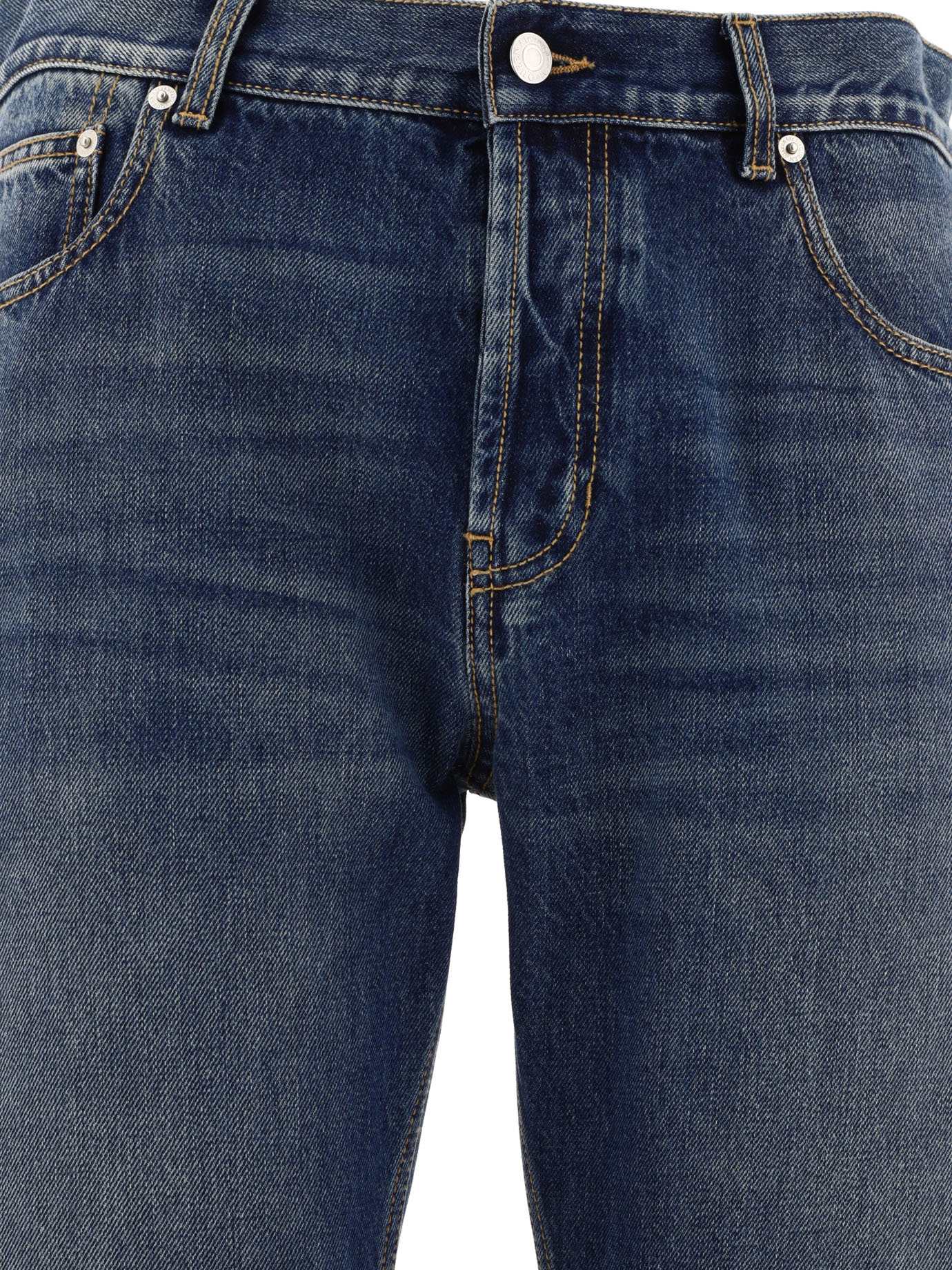 Alexander Mcqueen Alexander Mc Queen Jeans With Logo Detail In Black