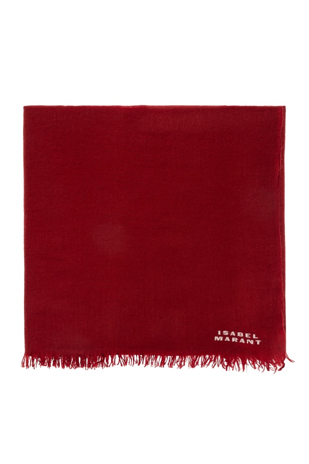 Isabel Marant Fringed Cashmere Scarf