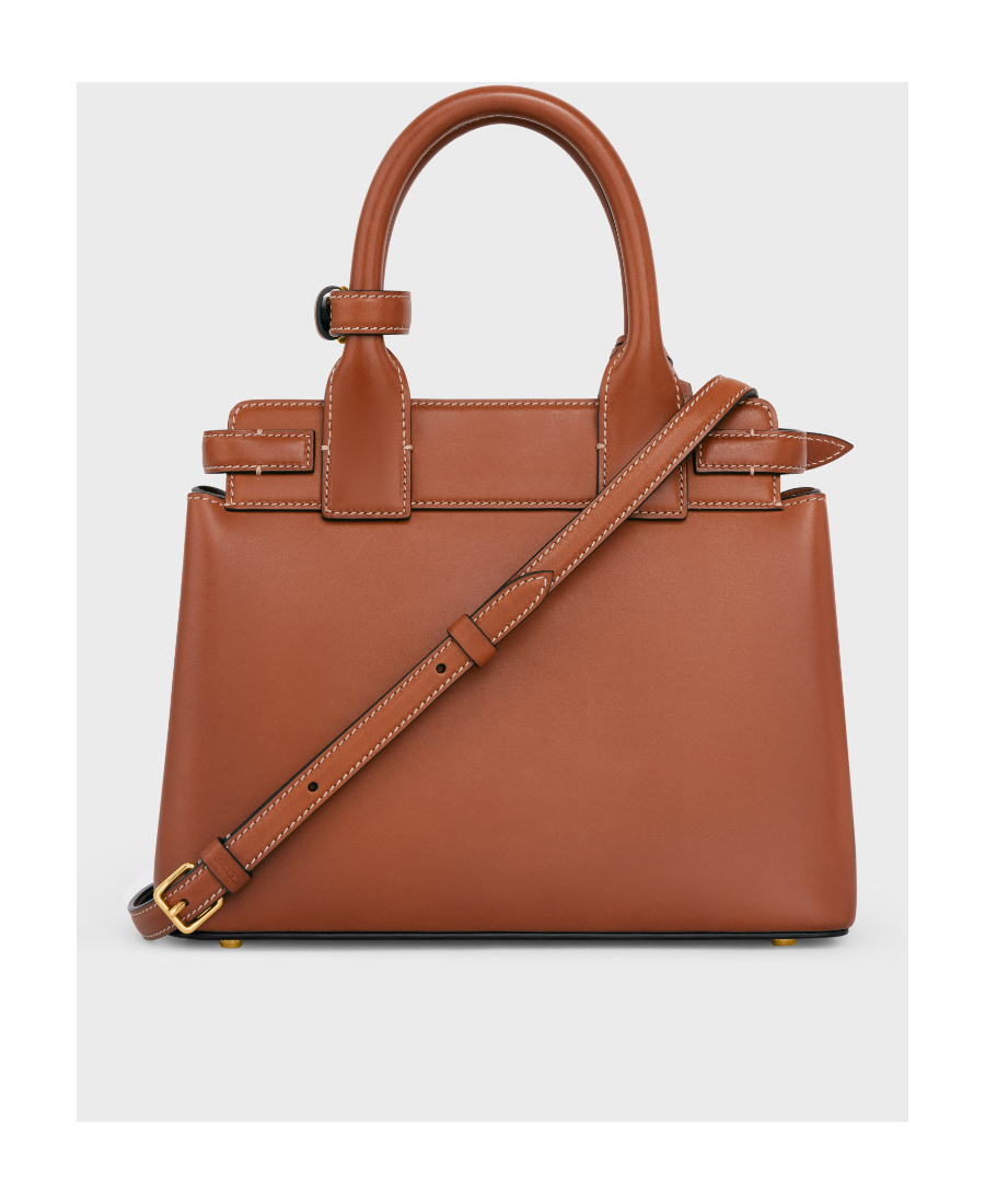 CELINE TEEN CELINE CONTI BAG IN NATURAL CALFSKIN 