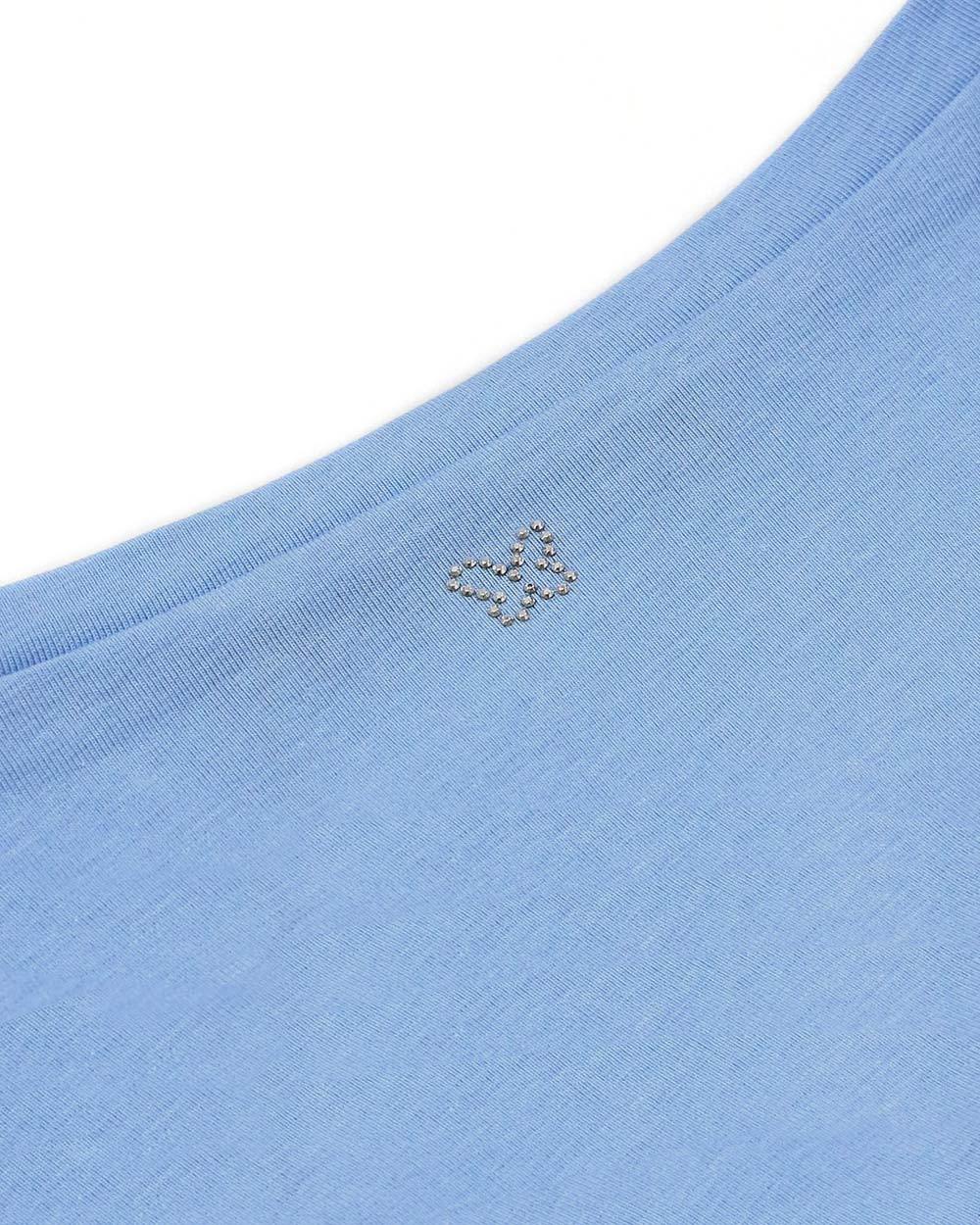 WEEKEND MAX MARA T-SHIRT WITH ROUND NECK AND SHORT SLEEVES