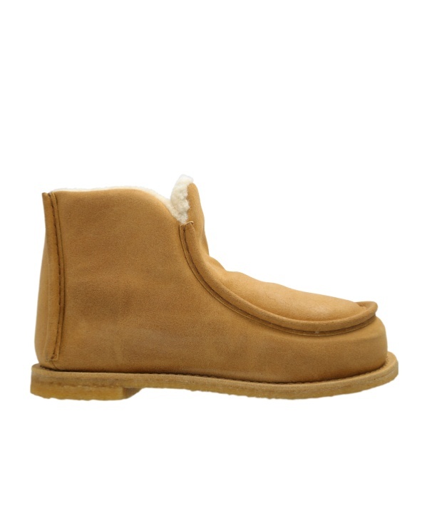 Jw Anderson Suede Ankle Boots In Brown