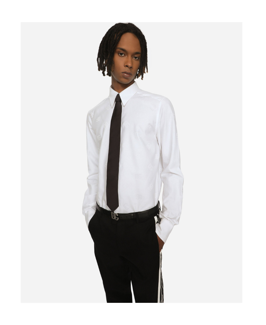 Dolce & Gabbana Dolce&gabbana Classic White Poplin Shirt In White