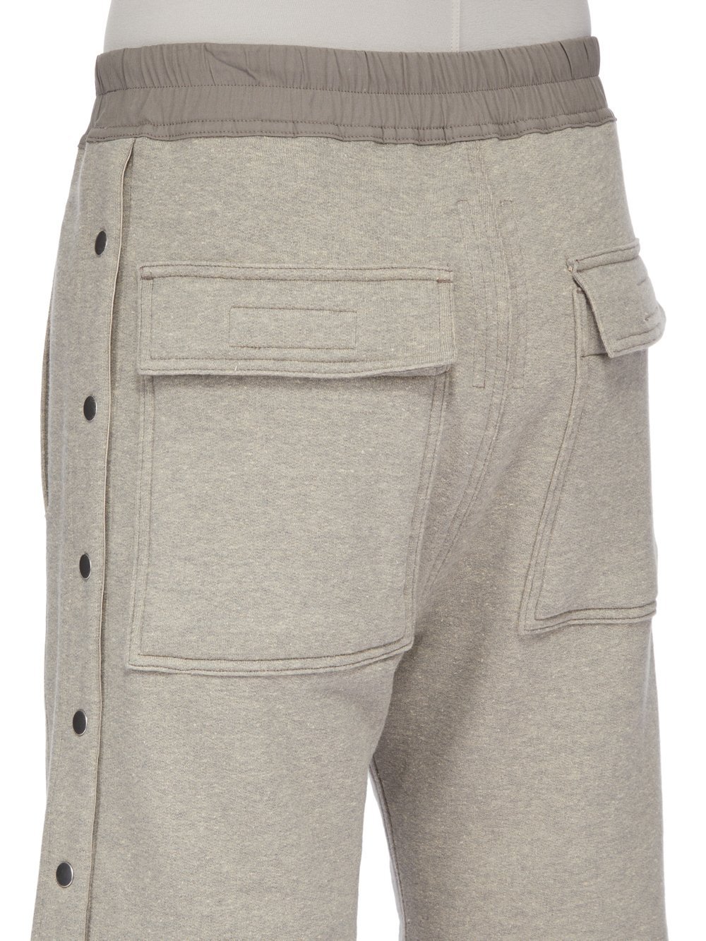 Rick Owens Drkshdw Drawstring Shorts In Gray