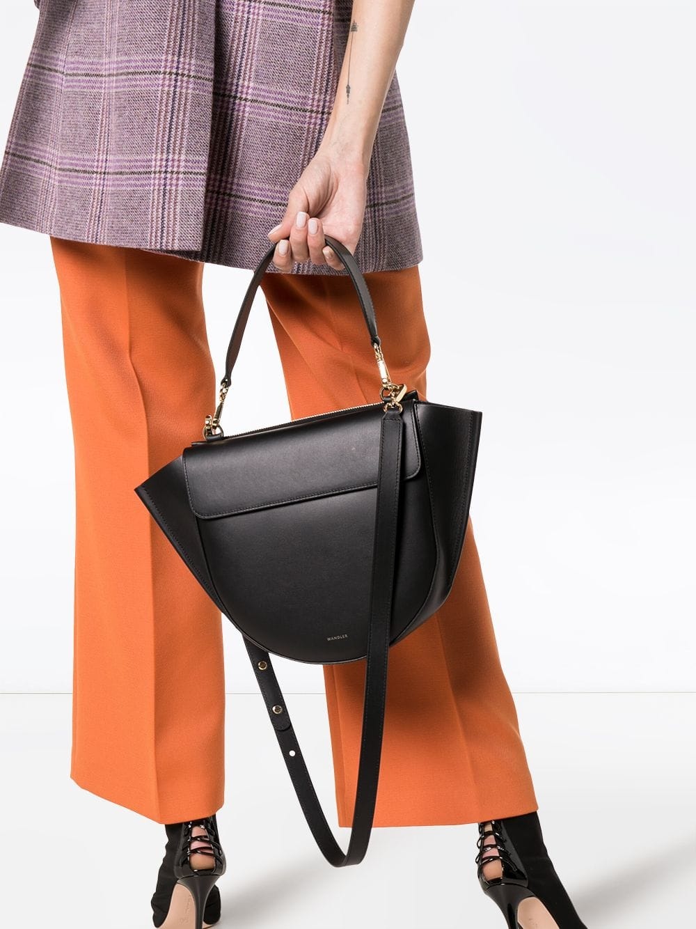 Wandler Hortensia Shoulder Bag In Black
