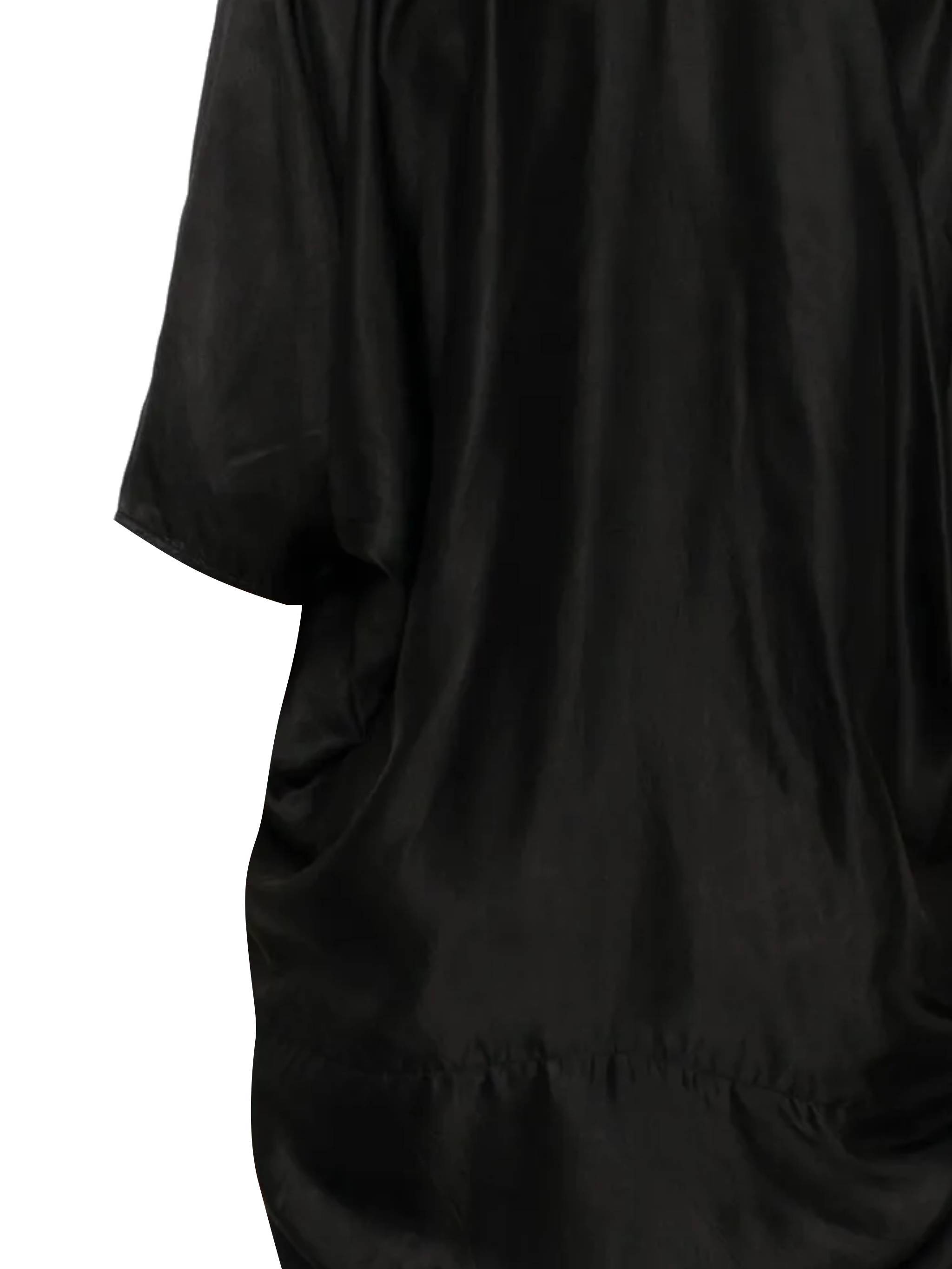 Rick Owens Concordians Kite Midi Dress In Black