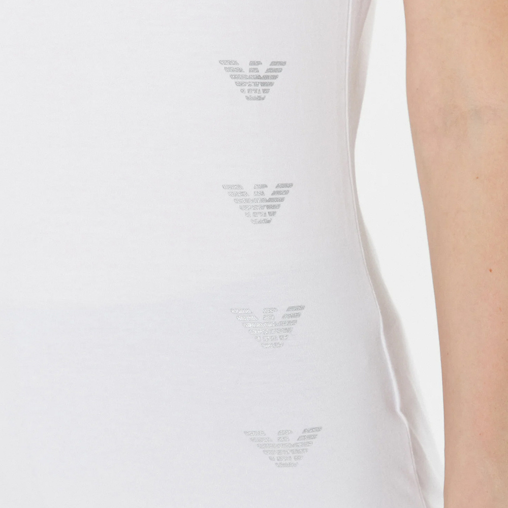 EA7 SOLID COTTON-MODAL T-SHIRT 